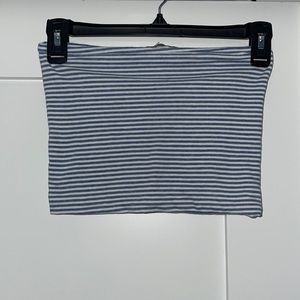 Striped tube top, one size fits all